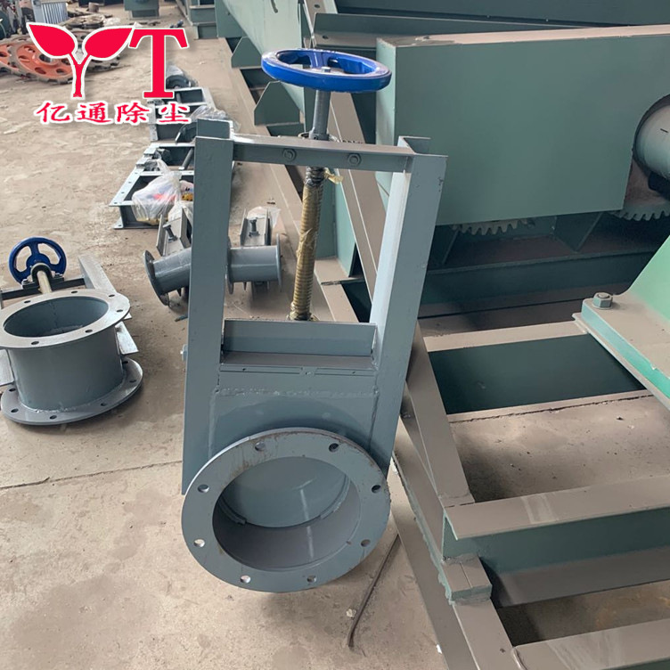 dn600手动丝杆提升插板阀 除尘器物料手动闸板阀 污泥料重闸阀