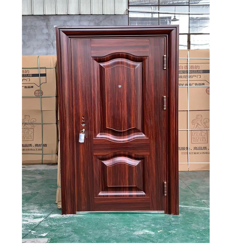厂家直销甲级防盗门钢制家用进户门安全门智能锁指纹密码锁防盗门