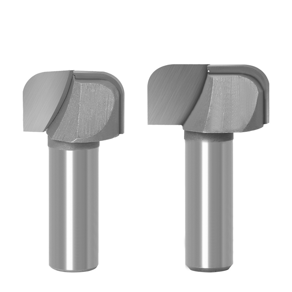 木王双弧圆底刀木工铣刀开槽刀具修边机刀头雕刻机电木铣锣刀