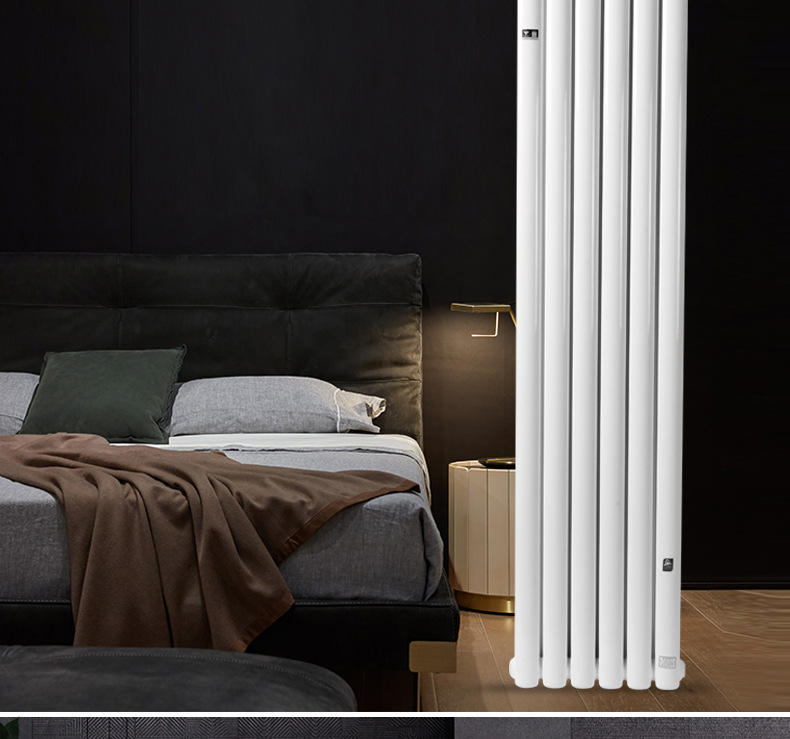 钢制暖气片家用钢二柱高立柱立式6030暖气片壁挂集中供热1.61.6米