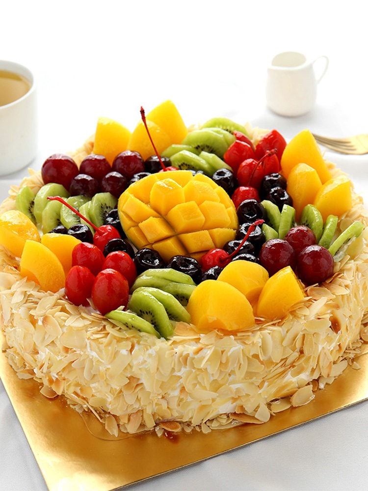 水果生日蛋糕网红蛋糕创意定制上海北京广州儿童男女全国同城配送