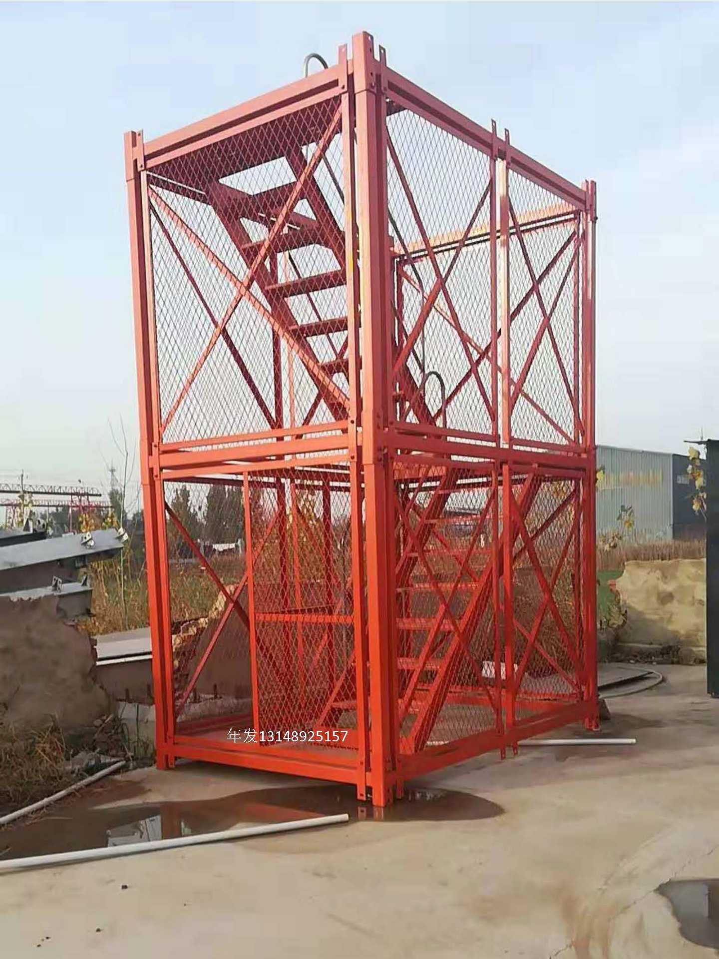 深基坑梯笼 桥梁施工安全梯笼 组合框架式安全爬梯 安全梯笼现货