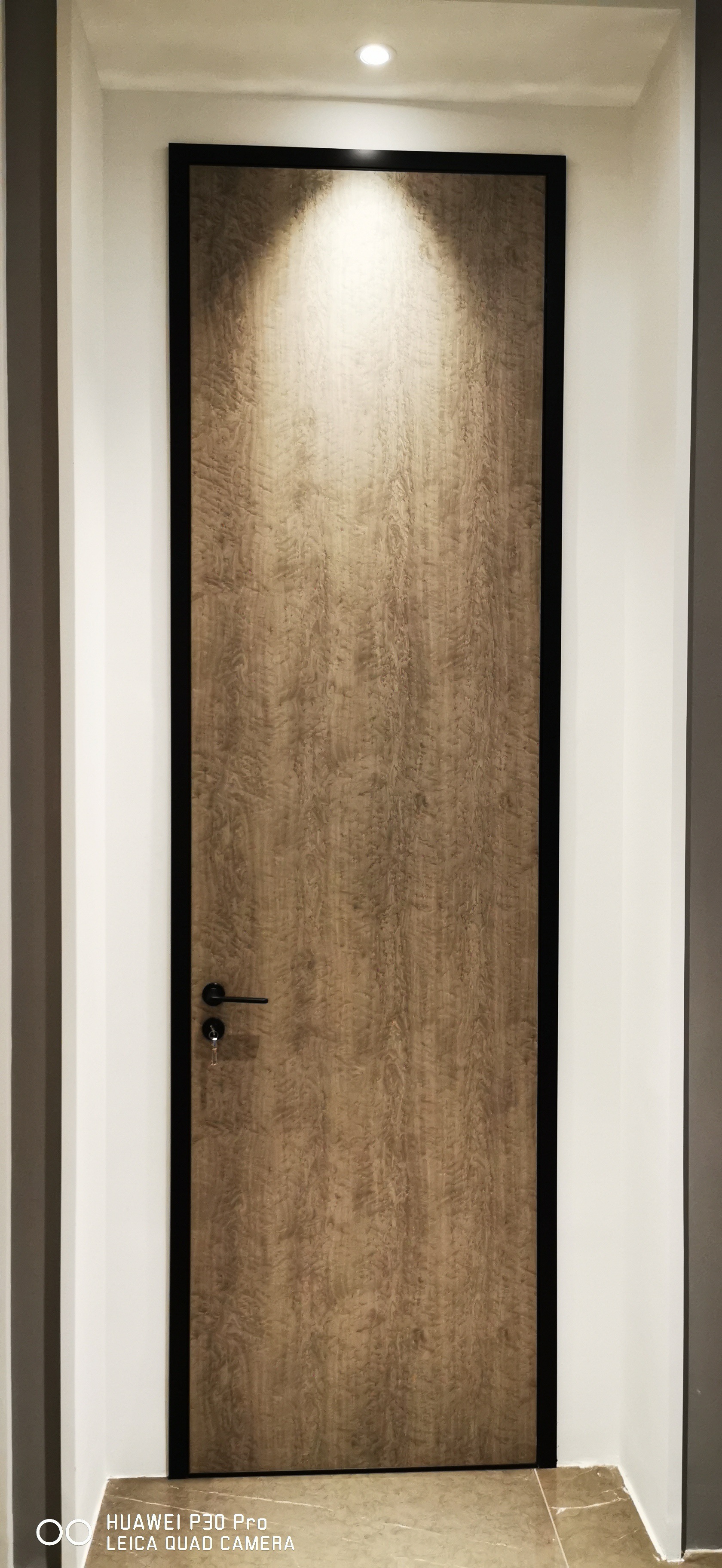 【弘阔木门】优惠极简窄边门 灰色ktv木门 简约隐形门