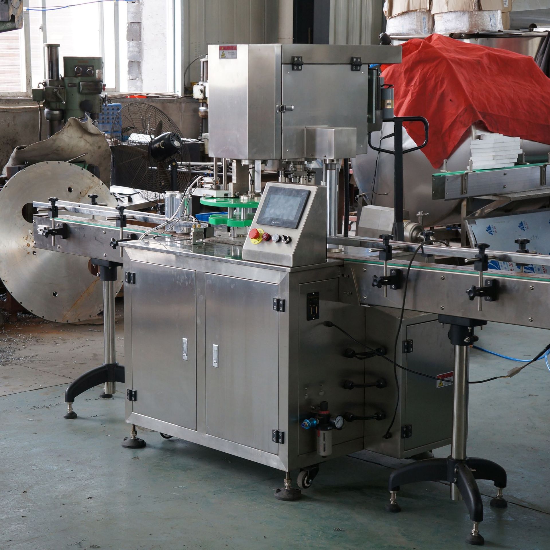 异形易拉罐封口机