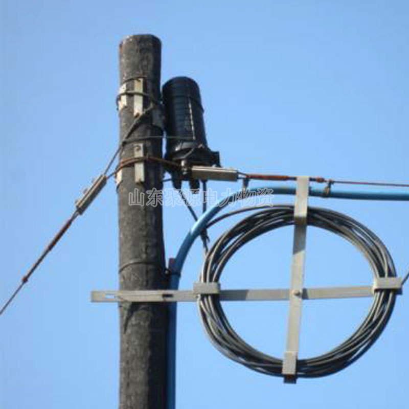 光缆余缆架盘线架十字架杆用固定光纤绕线架q235材质余留架