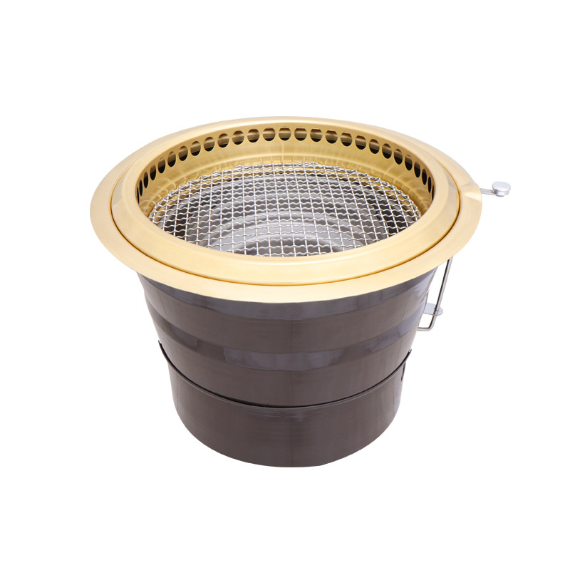 品牛日式烧烤炉商用下排烟木炭烤肉炉料理店烧肉炉篦子炉工厂直营