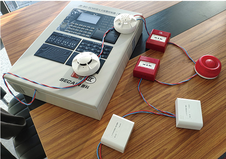 二线制火灾自动报警控制器消防报警控制主机工厂超市烟感报警系统