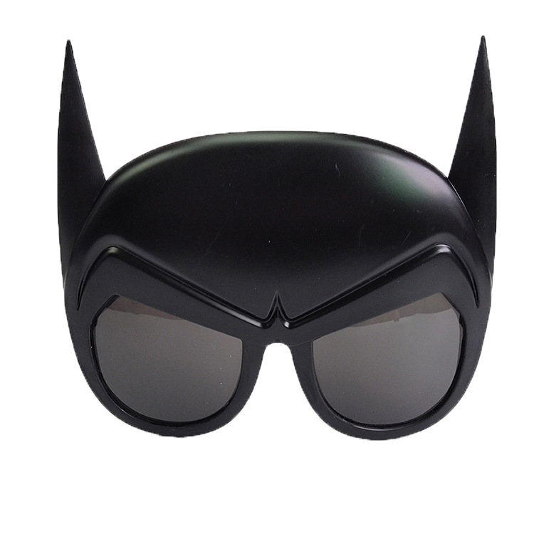 蝙蝠侠超人派对搞怪眼镜 舞台拍照个性哑黑节日装扮舞会眼镜