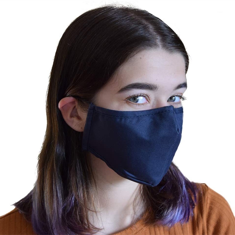 纯棉布口罩保暖户外防护口罩防雾霾透气活性炭可更换滤片口罩定制