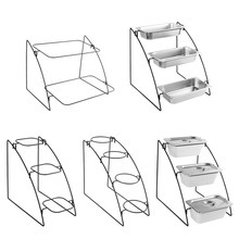 现货茶歇架自助餐展示糕点架三层点心搁架宴会冷餐甜品摆台调味架