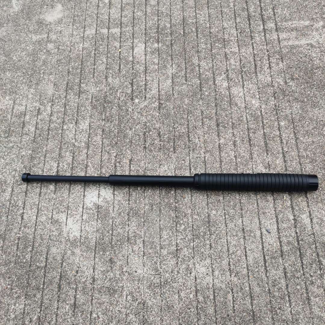 橡胶甩棍防身武器自卫pc伸缩棍子车载用品三节棒摔棍甩棒甩鞭甩辊