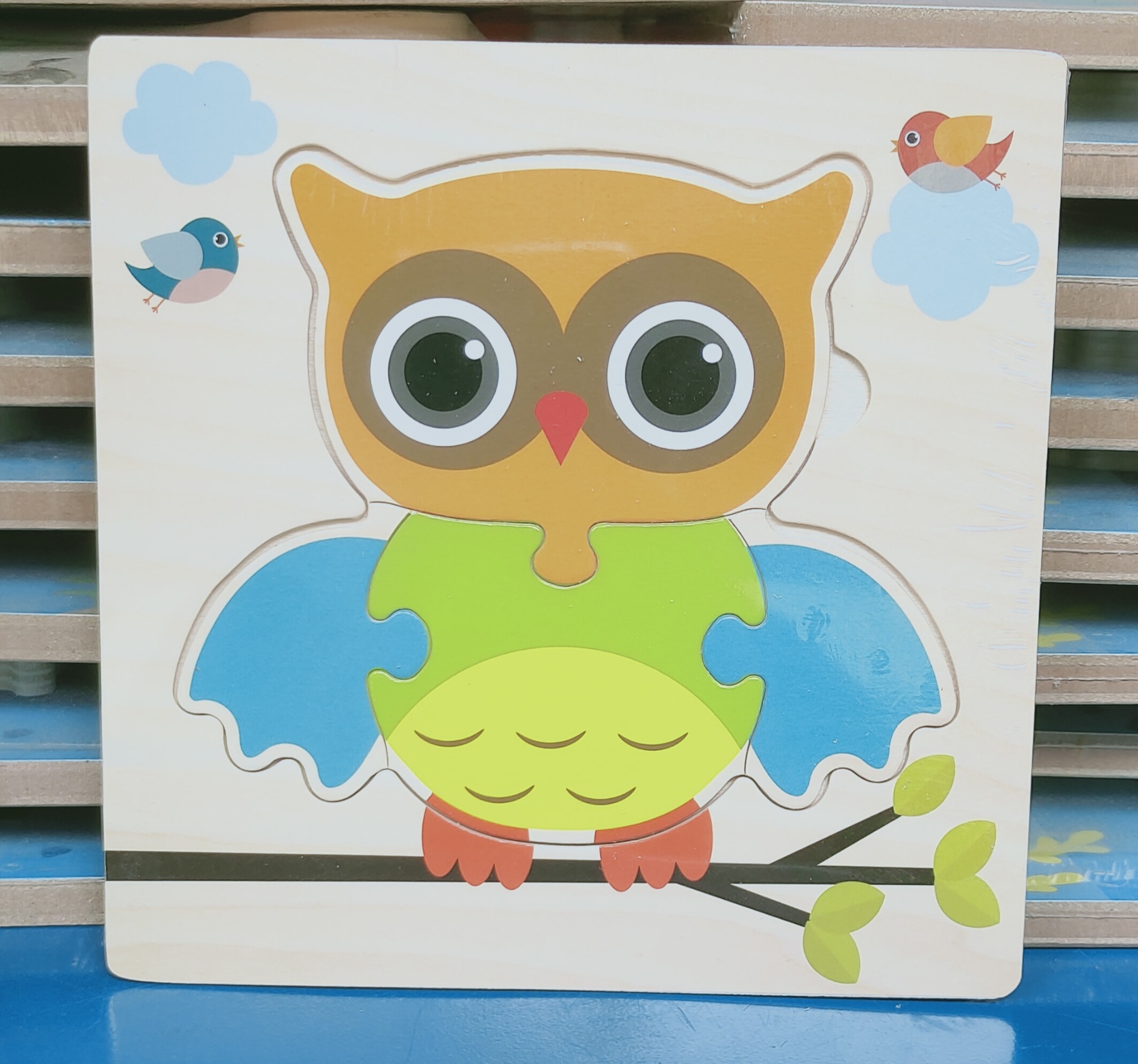 儿童动物拼图立体1-2-3岁宝宝幼儿小男女孩木质早教拼图