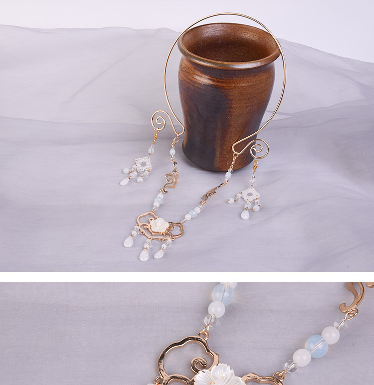 古装配饰旗袍项饰 宋制饰品汉服璎珞项圈 古风项链复古宫廷璎珞圈