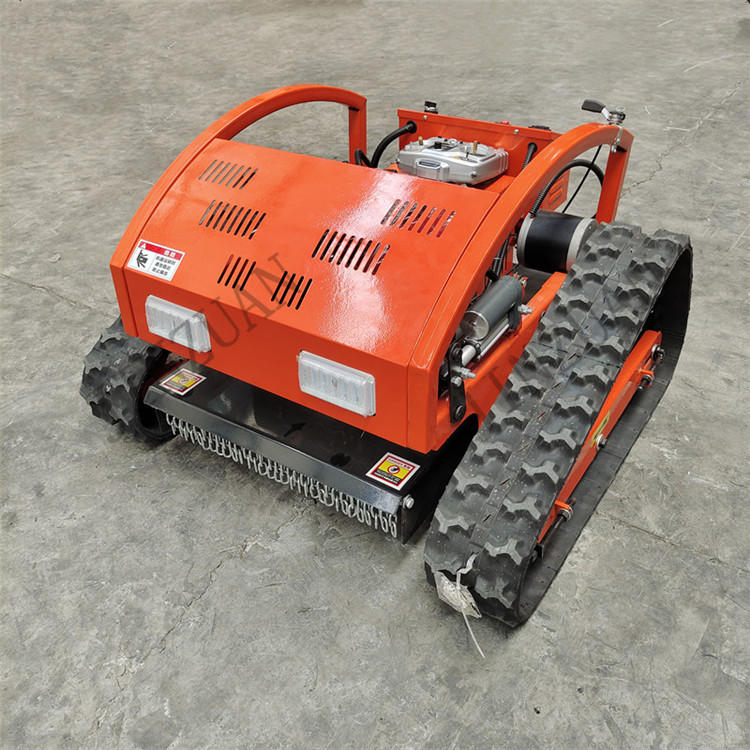 密林果园除草机厂家出售履带自走式割草机汽油遥控清草机器人现货