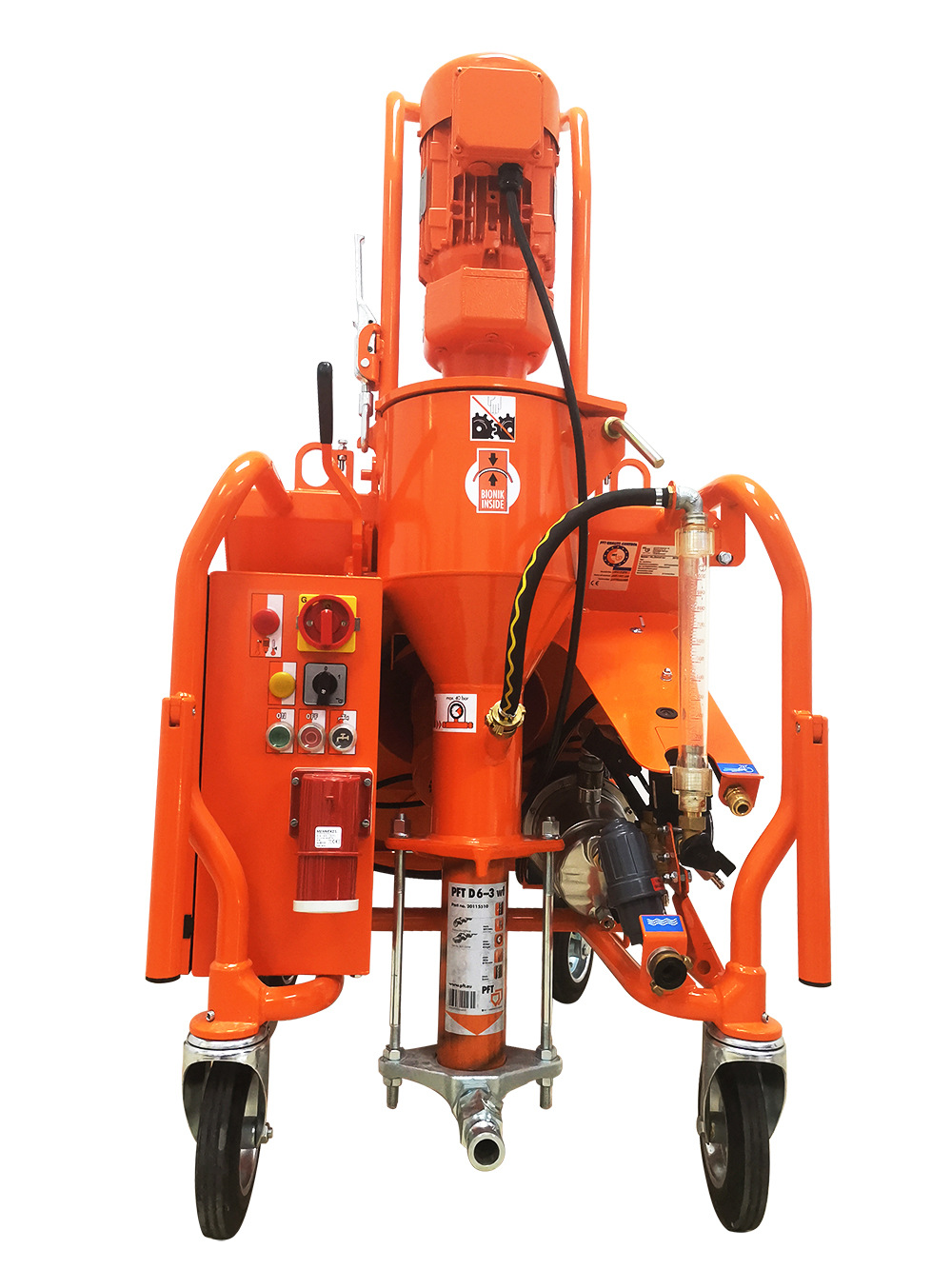 德国培福德石膏喷涂机ptfg4ecoplus水泥石灰石膏粉墙机