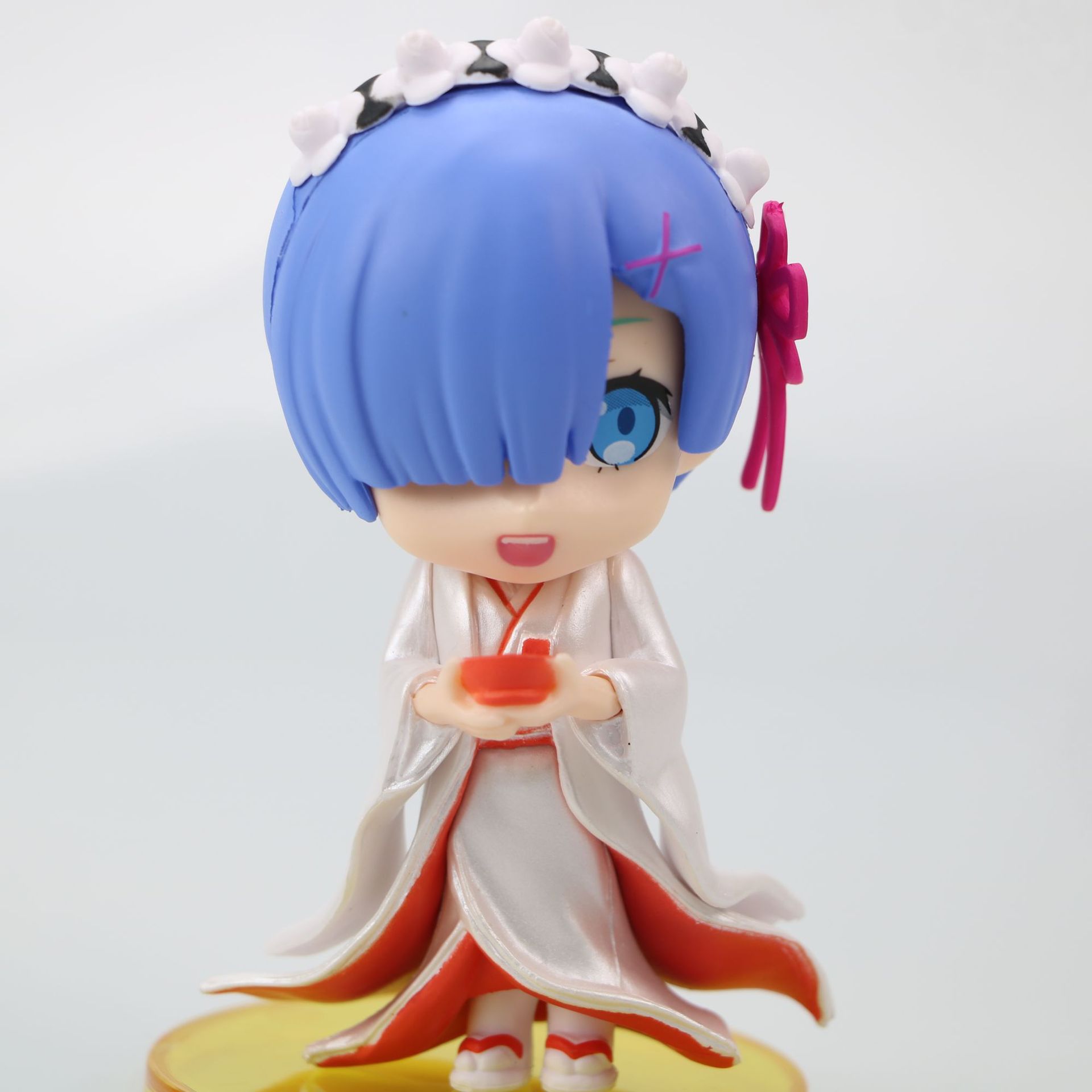 6款蕾姆手办公仔摆件从零开始的异世界拉姆q版模型盲盒机娃娃