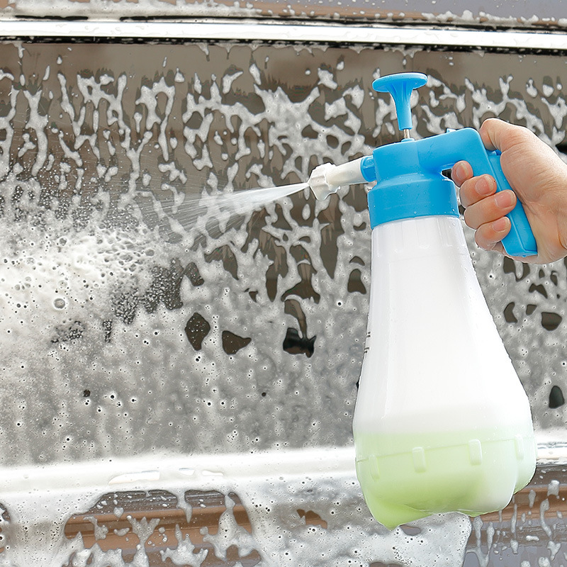 车旅伴升级款家用洗车泡沫器专业1.8l喷壶洗车器气压式洗车工具