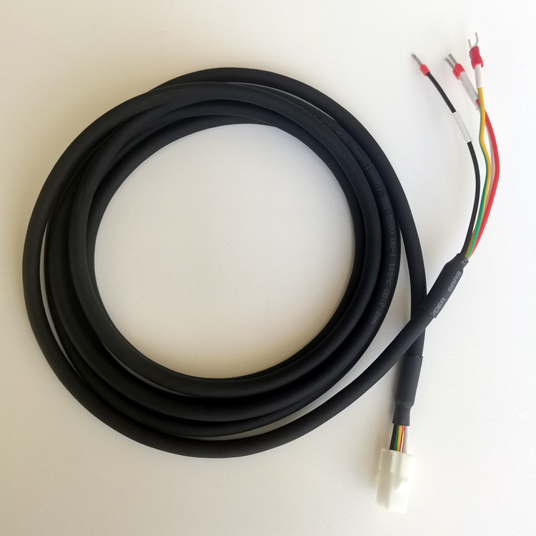 小功率动力线线-适用于松下a6电机电源线高柔伺服电缆线束