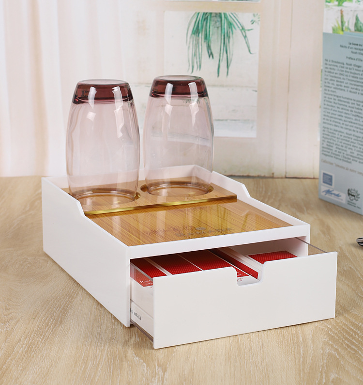 酒店牙具收纳盒亚克力洗漱用品收纳盒卫生间易耗品盒纸巾盒套装