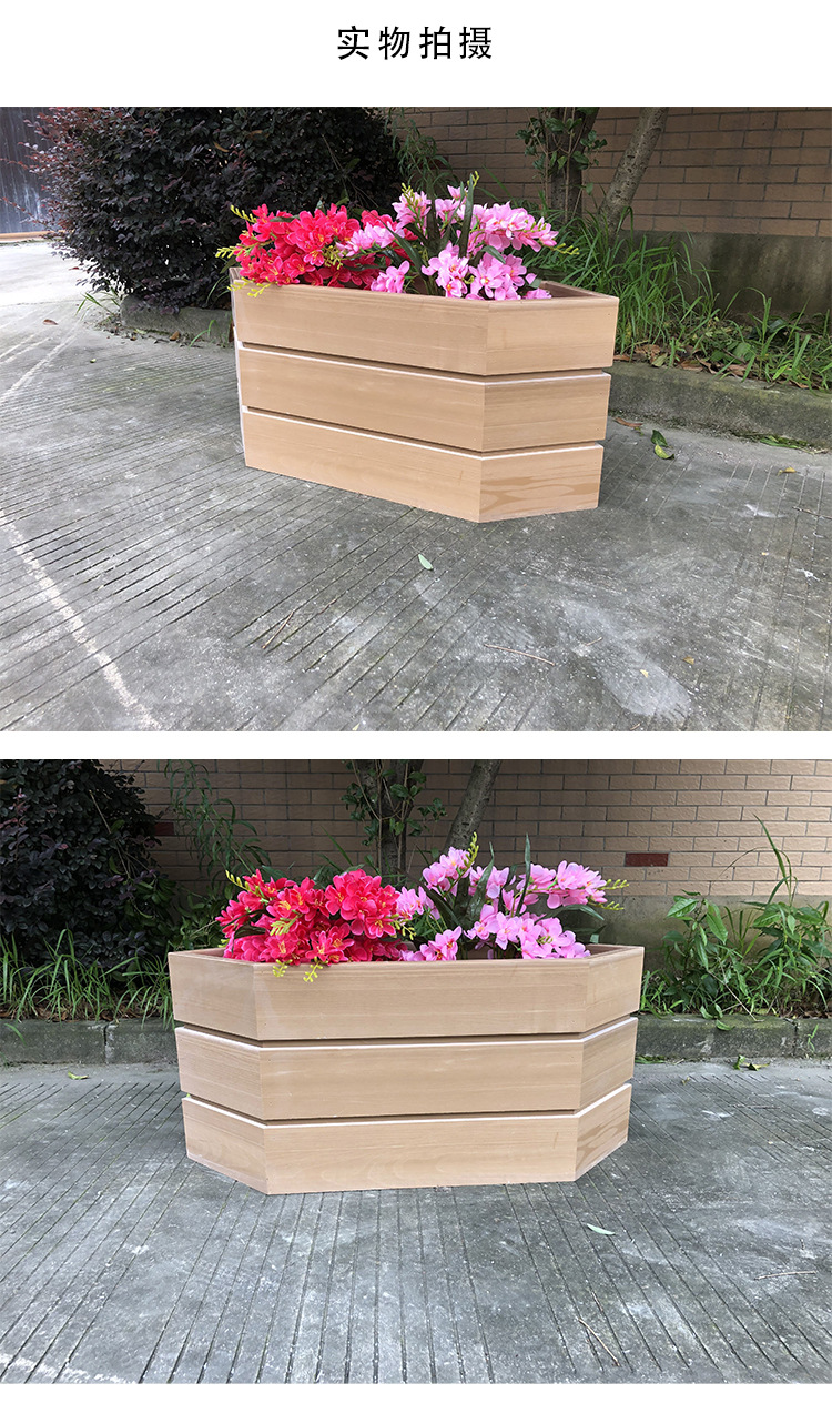 蓝博专业定制pvc花箱花盆 户外花箱 室外pvc微发泡花箱厂家直销