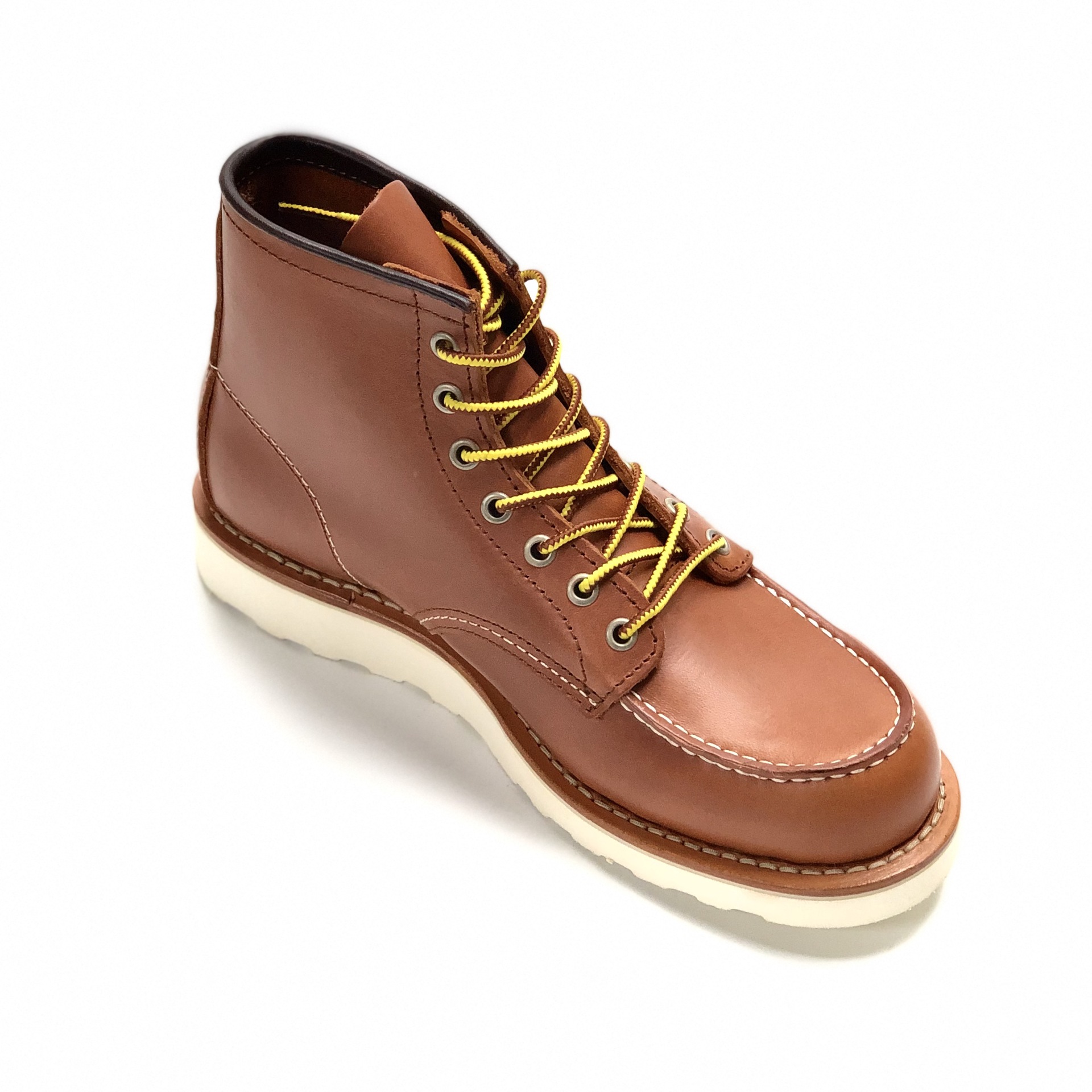 复古875真皮马丁靴固特异工装靴8111油鞣皮牛皮男靴高帮工装鞋男