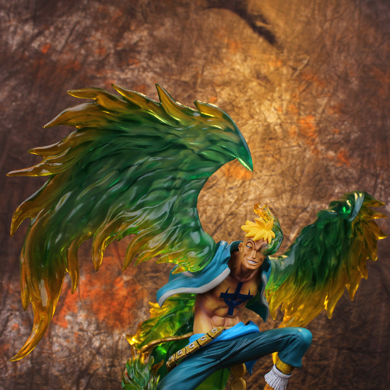 海贼王gk 雕像 不死鸟 马尔科 马队兽化 sd 顶上共鸣限量版 手办