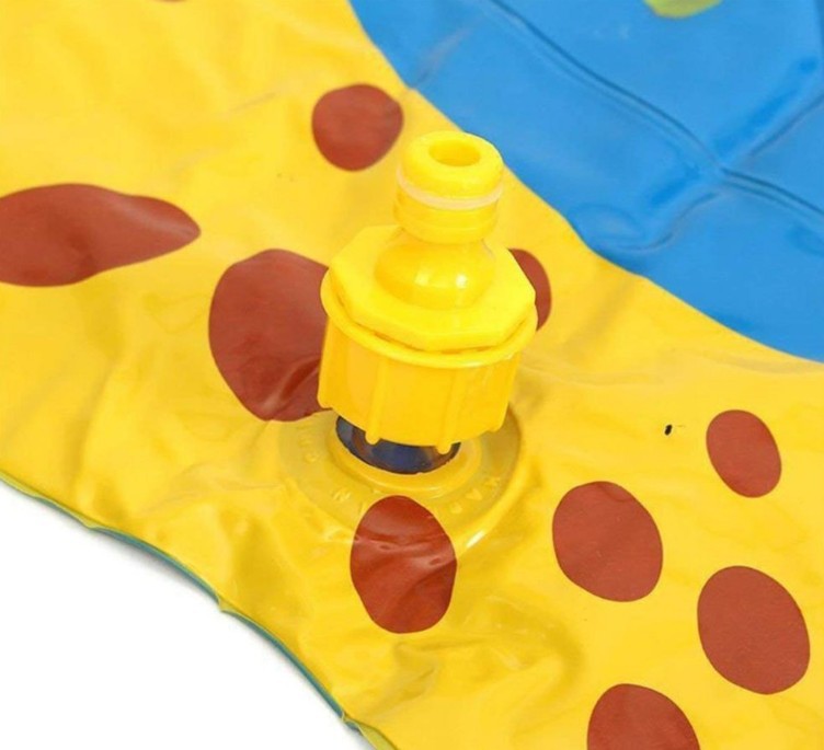 跨境厂家充气喷水垫pvc儿童充气玩具草坪沙滩玩耍游戏洒水管定做