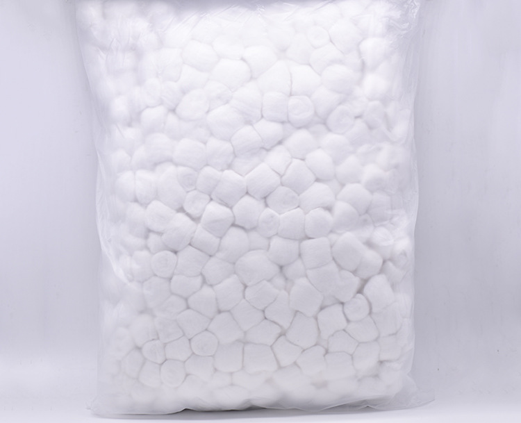 华士康脱脂棉球 一次性使用无菌棉球消毒棉球 卫生棉球500g/包