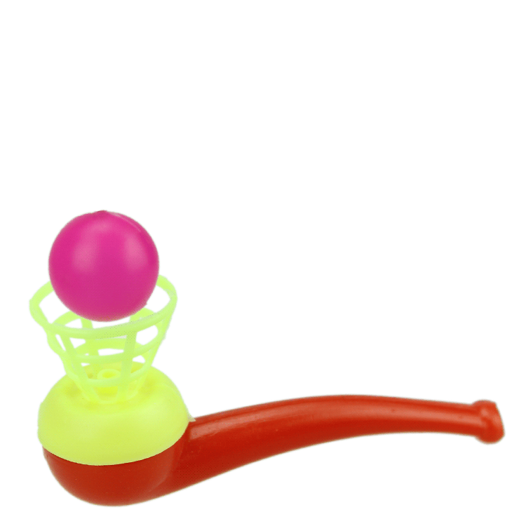 经典80后烟斗吹气悬浮球吹球器益智创意玩具礼品赠品地摊货源批发