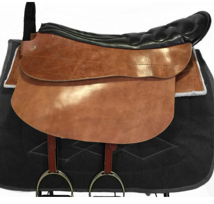 马术用品马鞍马具厂家直销纯牛皮双人马鞍 多色鞍 情侣鞍全套配件