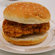 盛大劲脆香辣鸡腿排香辣腿排汉堡肉 裹粉鸡腿排 香酥鸡排10片/袋