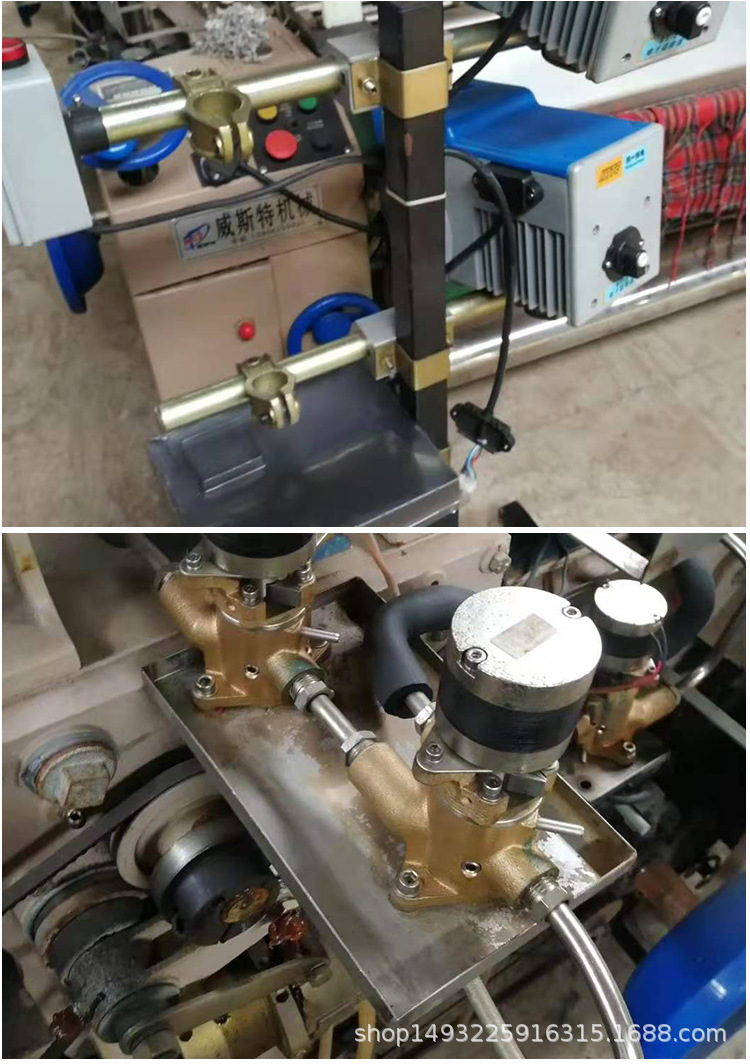 厂家直销230喷水纺织机械双喷电子储纬器小龙头花纹纺织机可咨询