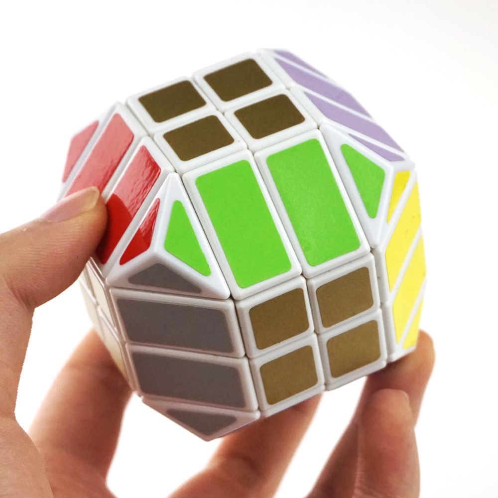 亏本清仓特价 大雁蓝蓝永骏速龙 点盛金字塔魔镖斜转三阶异形魔方