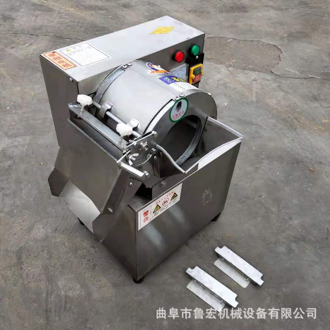 工厂批发萝卜切片切丝机 全自动切菜机 家用不锈钢切段切丁机