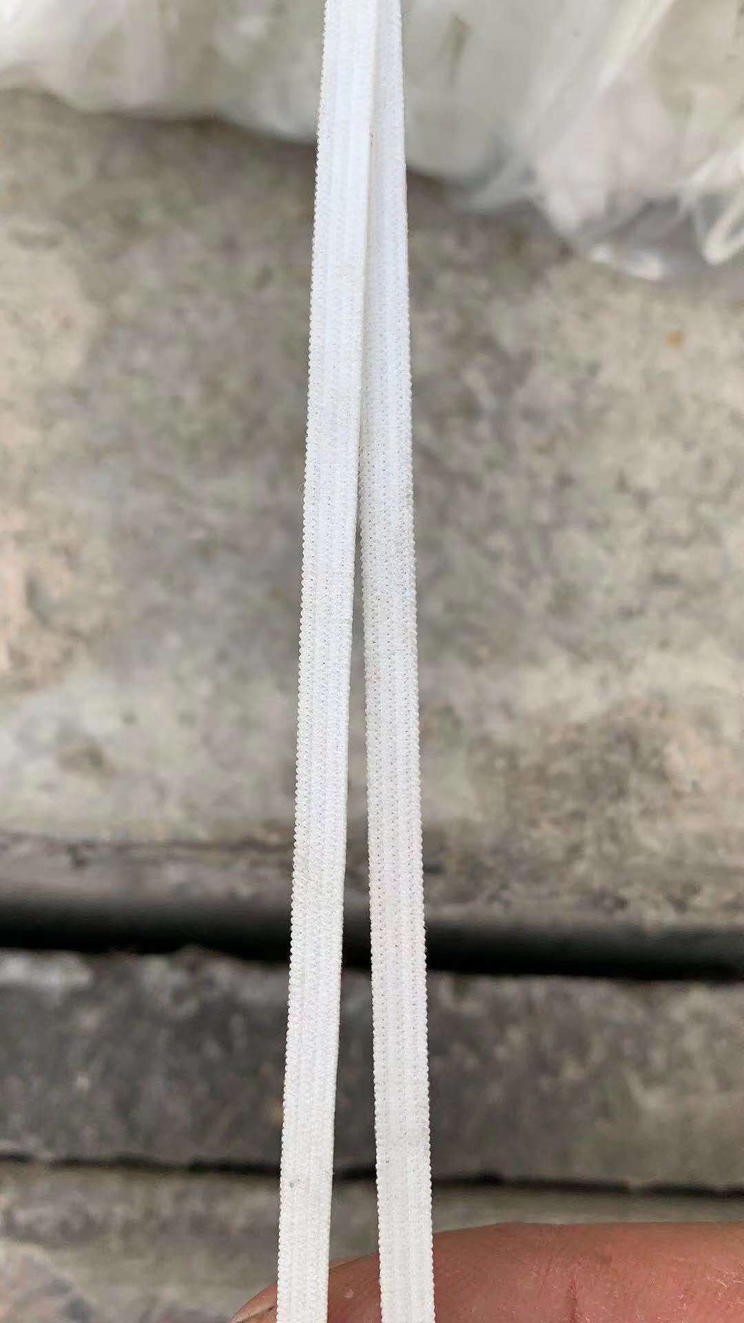 现货3mm-6mmkn95口罩耳带 24针耳带绳 针通口罩挂绳10一公斤-阿里巴巴