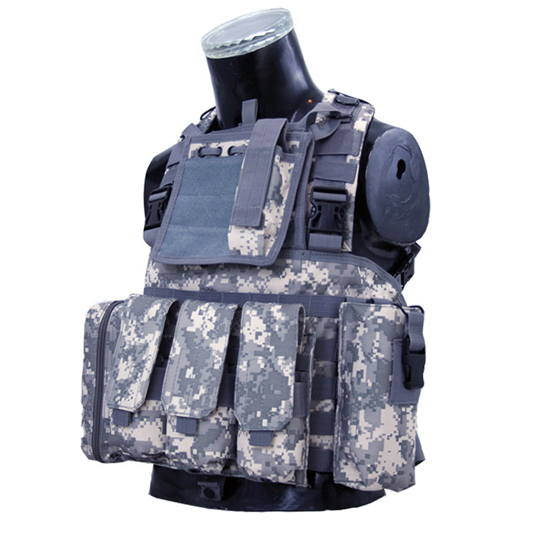 军迷户外molle多功能作战背心cs战术装备rrv肚兜特种部队战术马甲