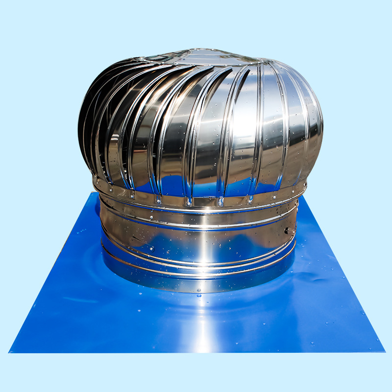 不锈钢无动力风帽屋顶通风器自动换气扇厂房散热风机防风罩风葫芦