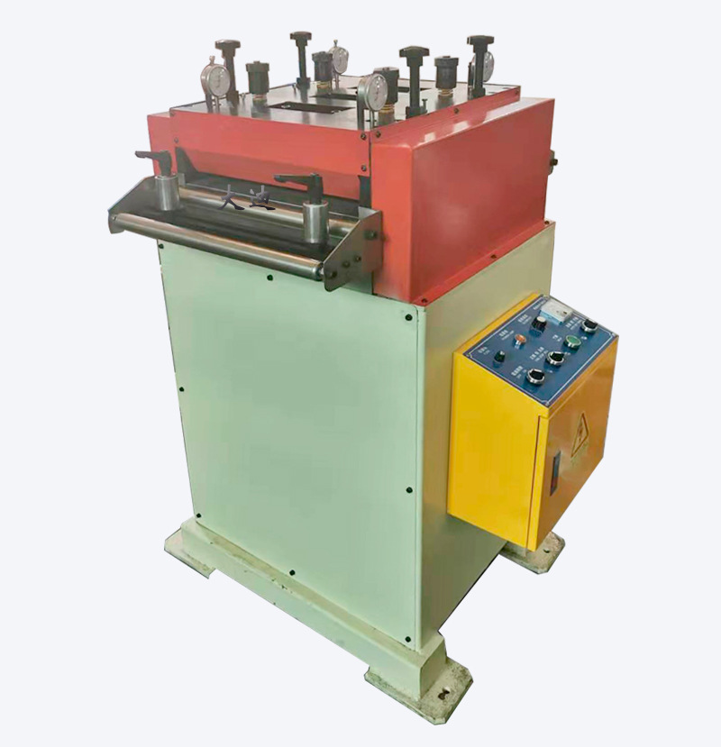 厂家直销大迪变频调速精密整平机不锈钢薄料五金冲压卷材矫直机