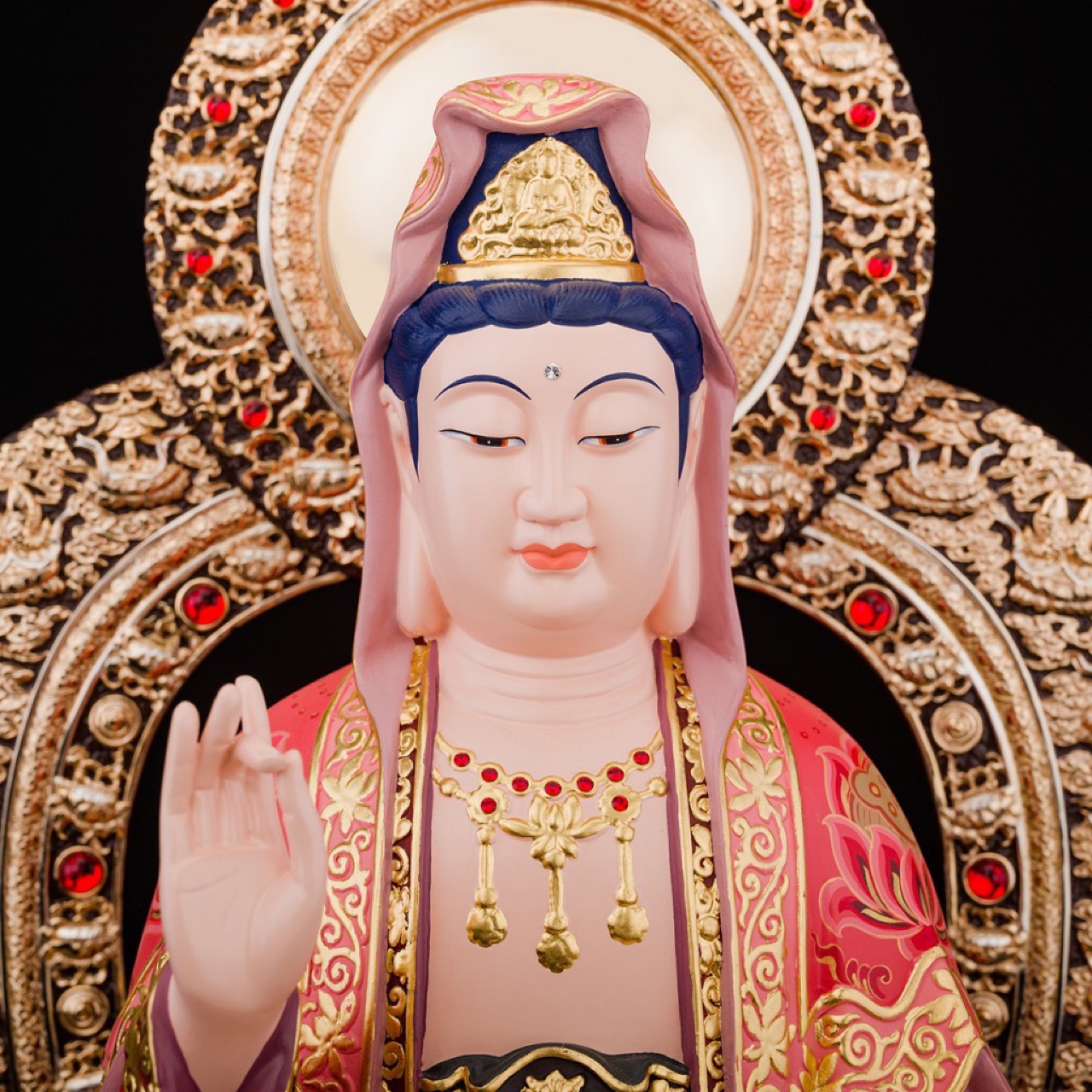 地藏王菩萨,观世音菩萨,弥勒佛 是否进口 否 佛像种类 观世音菩萨