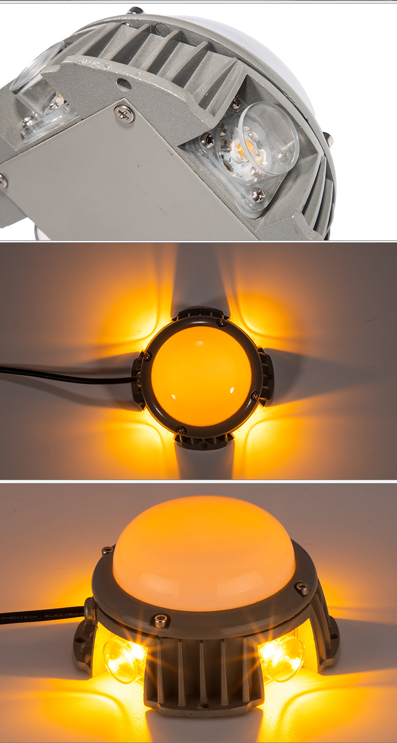 点光源led十字星光灯景观外墙壁灯墙体ktv七彩射灯室内外装饰灯