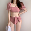 Fission Swimsuit conservative puff sleeve sexy Paige bikini new pattern bikini hot spring Swimwear wholesale Fission Swimsuit conservative puff sleeve sexy Paige bikini new pattern bikini hot spring Swimwear wholesale
