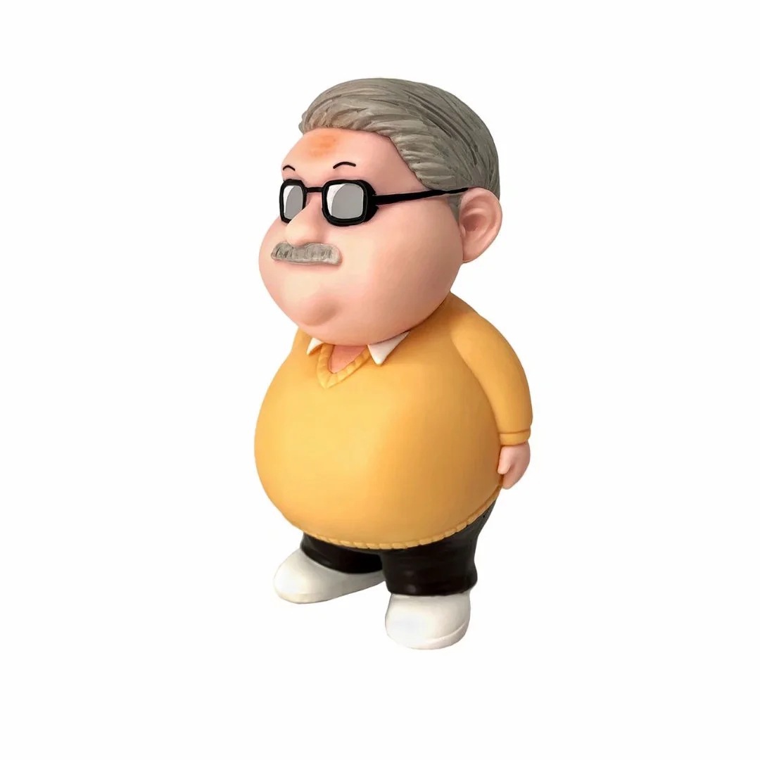 动漫批发 灌篮高手 湘北小老爹 安西教练 q版公仔 模型盒装手办