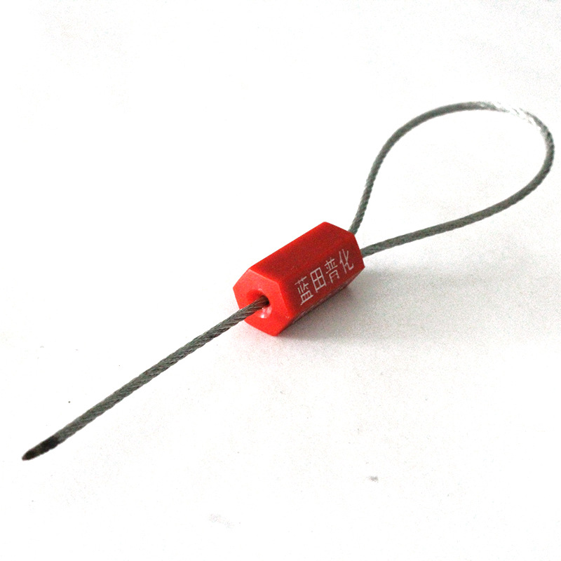 一次性铅封锁集装箱施封锁钢丝封条钢丝绳铅封一次性施封锁