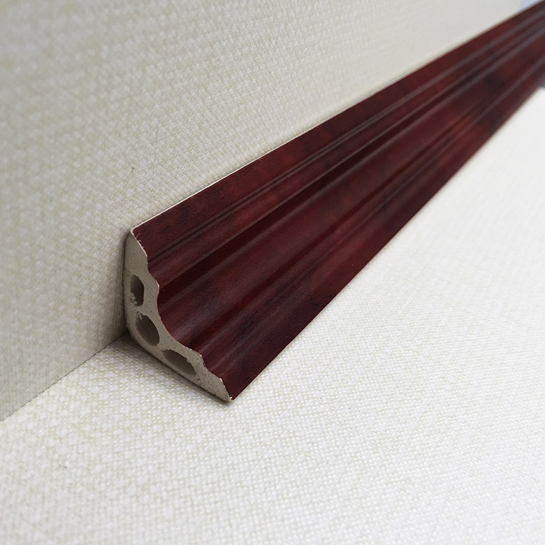 pvc红木阴角线 小v大v顶角线墙角收边线小阴角仿大理石欧式吊顶