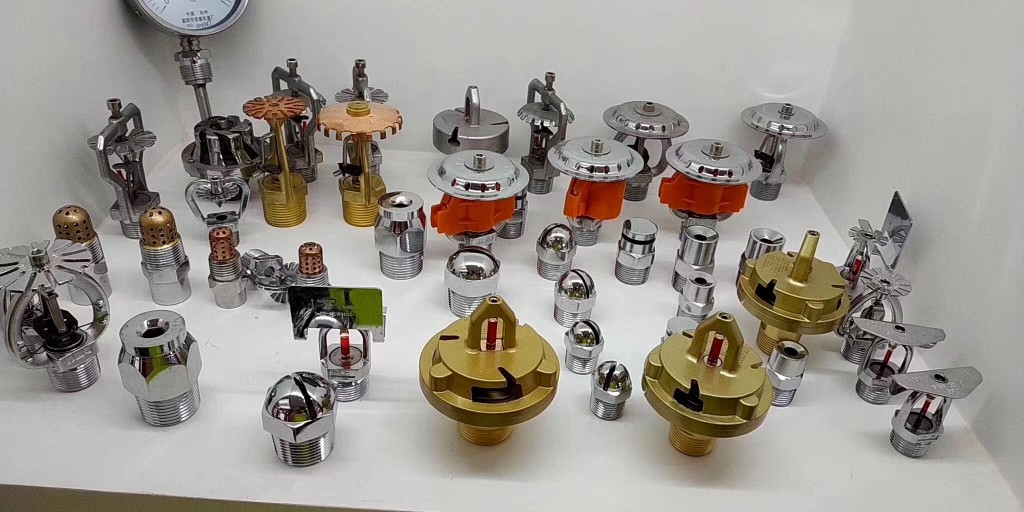 广渤260度消防喷头烟道喷淋头260℃高温消防下喷3c认证特殊场所用