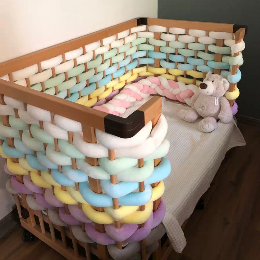 European-Style Single-Strand 5cm Twist Weave Bed Fence Children's Baby Bed Decorative Wiring Handmade DIY Fence Anti-Collision Anti-Fall