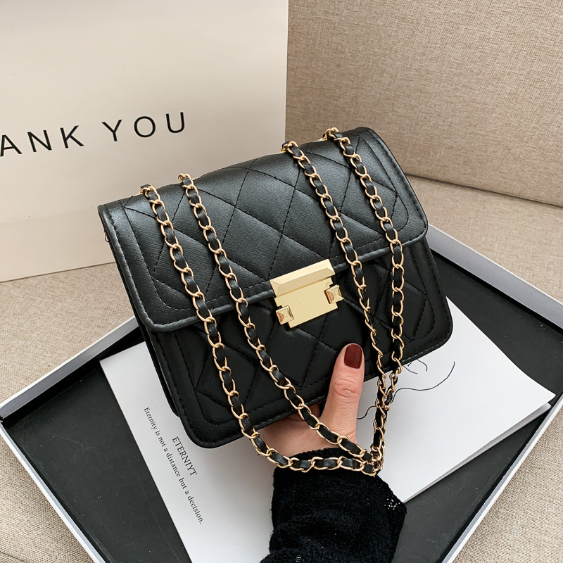 New Autumn/Winter Small Bags Women's Bag 2020 New Fashion Rhombus Chain Bag Simple Ins Shoulder Messenger Bag