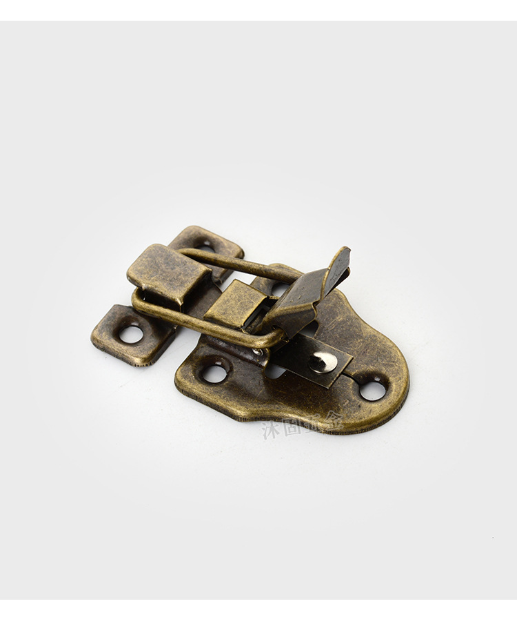 工具箱锁扣铁皮搭扣箱扣鸭嘴扣木箱五金卡扣扣子箱包包装配件