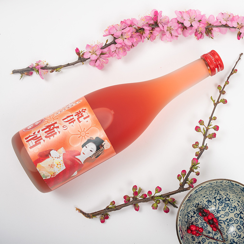 日本原装进口纪伊梅酒成熟南高梅纪州熊野富田水利口梅酒730ml