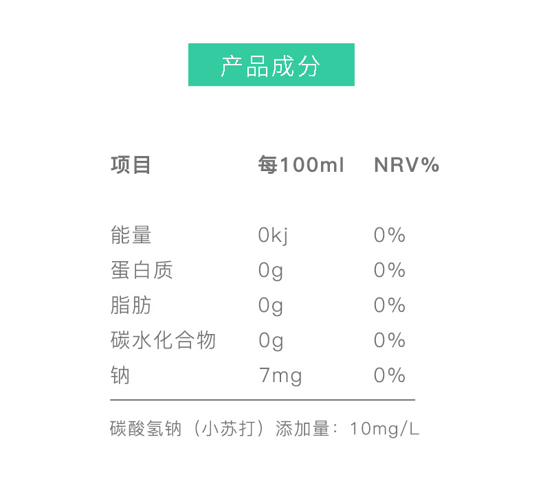 娃哈哈苏打水产品介绍图片